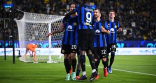 القنوات الناقلة لمباراة إنتر ميلان وبولونيا اليوم الأربعاء في الدوري الإيطالي 2025/2024