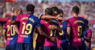 القنوات الناقلة لمباراة برشلونة وأتالانتا اليوم الأربعاء في دوري أبطال أوروبا