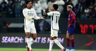 القنوات الناقلة لمباراة ريال مدريد ولاس بالماس اليوم الأحد في الدوري الإسباني 2025/2024