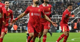 القنوات الناقلة لمباراة ليفربول وبرينتفورد اليوم السبت في الدوري الإنجليزي 2025/2024