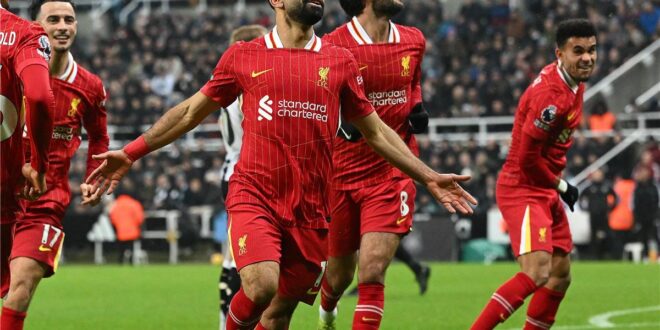 القنوات الناقلة لمباراة ليفربول وبرينتفورد اليوم السبت في الدوري الإنجليزي 2025/2024