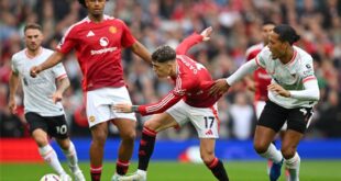 تشكيل ليفربول ومانشستر يونايتد اليوم الأحد في الدوري الإنجليزي 2025/2024 والقنوات الناقلة