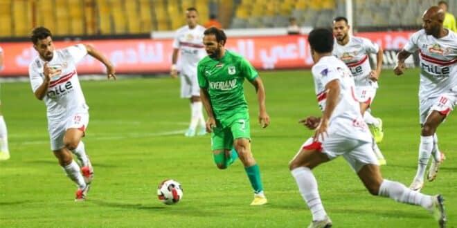 معلق مباراة الزمالك والمصري اليوم الأحد في الكونفيدرالية الإفريقية 2025/2024 والقنوات الناقلة