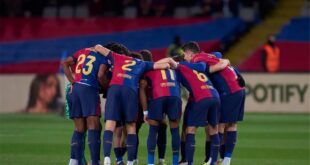 معلق مباراة برشلونة وبارباسترو اليوم السبت في كأس ملك إسبانيا 2025/2024 والقنوات الناقلة