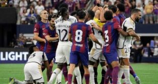 معلق مباراة برشلونة وريال مدريد اليوم الأحد في نهائي السوبر الإسباني 2025/2024 والقنوات الناقلة