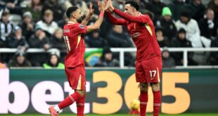 معلق مباراة ليفربول وليل اليوم الثلاثاء في دوري أبطال أوروبا 2025/2024 والقنوات الناقلة