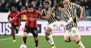 معلق مباراة ميلان ويوفنتوس اليوم السبت في الدوري الإيطالي 2025/2024 والقنوات الناقلة