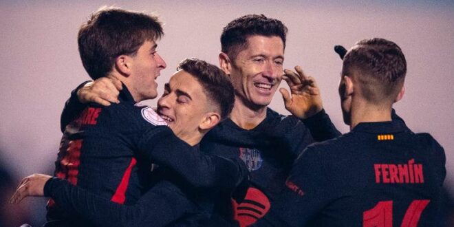 موعد مباراة برشلونة القادمة بعد الفوز على بارباسترو في كأس ملك إسبانيا 2025