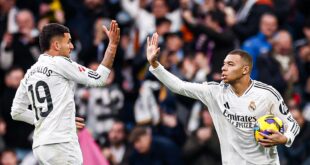 موعد مباراة ريال مدريد القادمة بعد الفوز على لاس بالماس في الدوري الإسباني 2025/2024