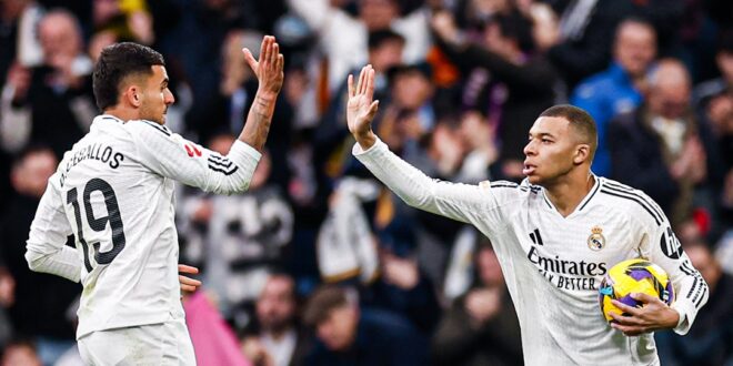 موعد مباراة ريال مدريد القادمة بعد الفوز على لاس بالماس في الدوري الإسباني 2025/2024