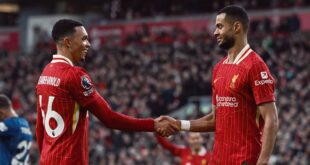 موعد مباراة ليفربول القادمة بعد الفوز على إيبسويتش تاون في الدوري الإنجليزي 2025/2024