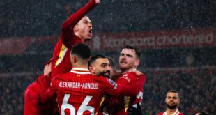 موعد مباراة ليفربول ونوتينجهام فورست في الدوري الإنجليزي 2025/2024 والقنوات الناقلة