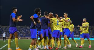 القنوات الناقلة لمباراة النصر والوحدة اليوم في دوري روشن السعودي موسم 2025/2024