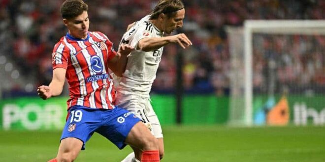 القنوات الناقلة لمباراة ريال مدريد وأتلتيكو اليوم السبت في الدوري الإسباني 2025/2024