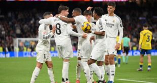 القنوات الناقلة لمباراة ريال مدريد وأوساسونا اليوم السبت في الدوري الإسباني 2025/2024