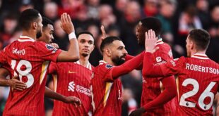 القنوات الناقلة لمباراة ليفربول ونيوكاسل يونايتد اليوم الأربعاء في الدوري الإنجليزي 2025/2024