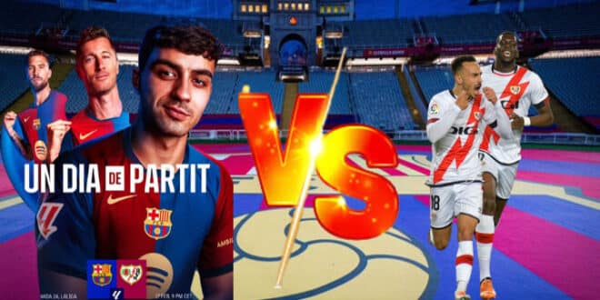 بث مباشر مباراة برشلونة ورايو فاليكانو اليوم في الدوري الإسباني - القنوات الناقلة والمعلق
