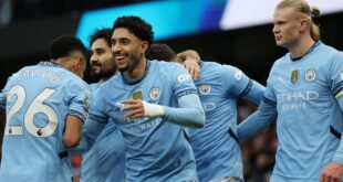 معلق مباراة مانشستر سيتي وتوتنهام اليوم الأربعاء في الدوري الإنجليزي 2025/2024 والقنوات الناقلة