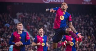 موعد مباراة برشلونة القادمة بعد الفوز على إشبيلية في الدوري الإسباني 2025/2024