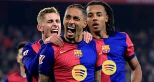 موعد مباراة برشلونة ورايو فاييكانو في الدوري الإسباني 2025/2024 والقنوات الناقلة
