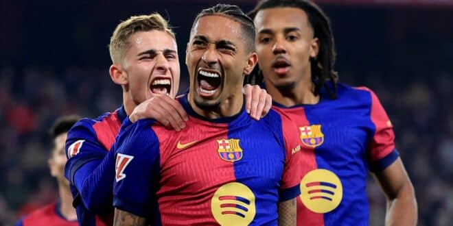 موعد مباراة برشلونة ورايو فاييكانو في الدوري الإسباني 2025/2024 والقنوات الناقلة