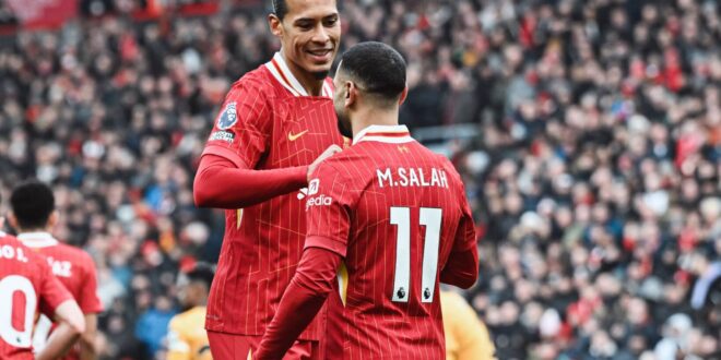 موعد مباراة ليفربول القادمة بعد الفوز على ولفرهامبتون في الدوري الإنجليزي 2025/2024