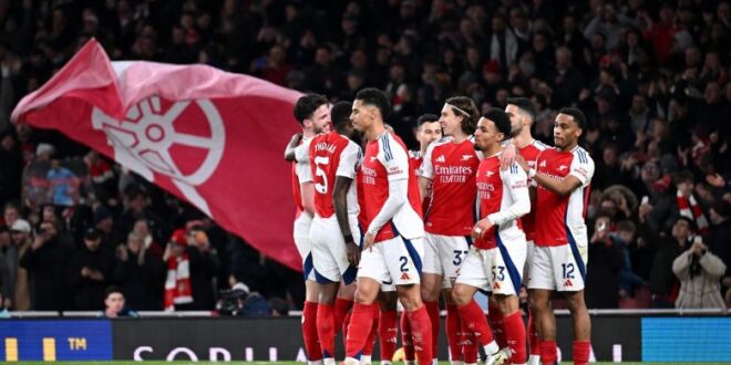 القنوات الناقلة لمباراة أرسنال وأيندهوفن اليوم الأربعاء في دوري أبطال أوروبا 2025/2024