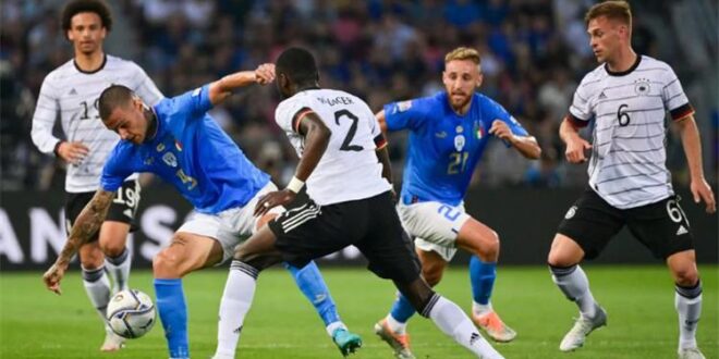 القنوات الناقلة لمباراة ألمانيا وإيطاليا اليوم الأحد في ربع نهائي دوري الأمم الأوروبية 2024