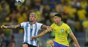 القنوات الناقلة لمباراة البرازيل والأرجنتين اليوم الأربعاء في تصفيات كأس العالم 2026
