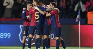 القنوات الناقلة لمباراة برشلونة وأوساسونا اليوم الخميس في الدوري الإسباني 2025/2024