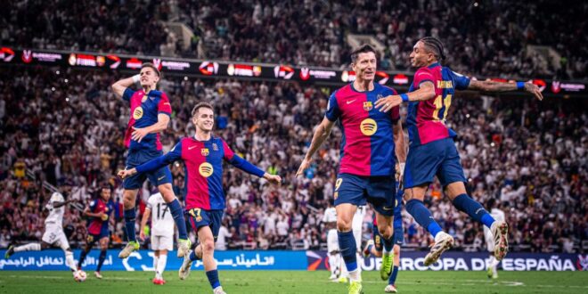 القنوات الناقلة لمباراة برشلونة وبنفيكا اليوم الأربعاء في دوري أبطال أوروبا 2025/2024