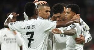 القنوات الناقلة لمباراة ريال مدريد ورايو فايكانو اليوم الأحد في الدوري الإسباني 2025/2024