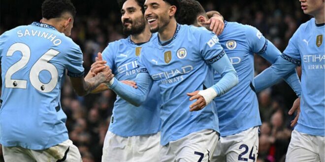 القنوات الناقلة لمباراة مانشستر سيتي وبرايتون اليوم السبت في الدوري الإنجليزي 2025/2024