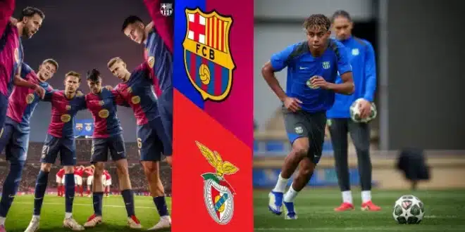 برشلونة ضد بنفيكا مباشر