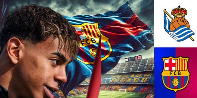 مباراة برشلونة وريال سوسيداد