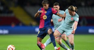 معلق مباراة برشلونة وأتلتيكو مدريد اليوم الأحد في الدوري الإسباني 2025/2024 والقنوات الناقلة