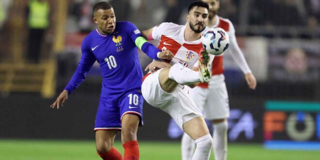 معلق مباراة فرنسا وكرواتيا اليوم الأحد في ربع نهائي دوري الأمم الأوروبية 2024 والقنوات الناقلة
