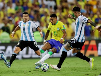 موعد مباراة الأرجنتين والبرازيل في تصفيات كأس العالم 2026 والقنوات الناقلة