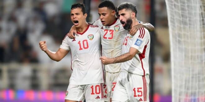 موعد مباراة الإمارات وإيران في تصفيات كأس العالم 2026 والقنوات الناقلة