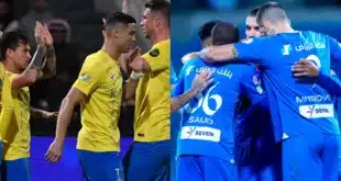 موعد مباراة الهلال والنصر