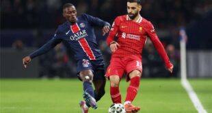 موعد مباراة ليفربول وباريس سان جيرمان في دوري أبطال أوروبا 2025/2024 والقنوات الناقلة