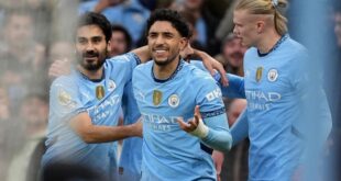 موعد مباراة مانشستر سيتي وبرايتون في الدوري الإنجليزي 2025/2024 والقنوات الناقلة