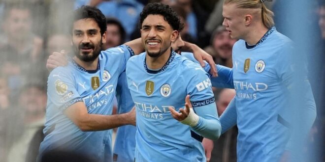 موعد مباراة مانشستر سيتي وبرايتون في الدوري الإنجليزي 2025/2024 والقنوات الناقلة