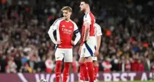تشكيل أرسنال ضد كريستال بالاس في الجولة 34 من الدوري الإنجليزي