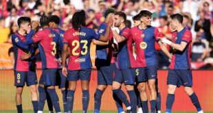 القنوات الناقلة لمباراة برشلونة وريال مايوركا اليوم الثلاثاء في الدوري الإسباني 2025/2024