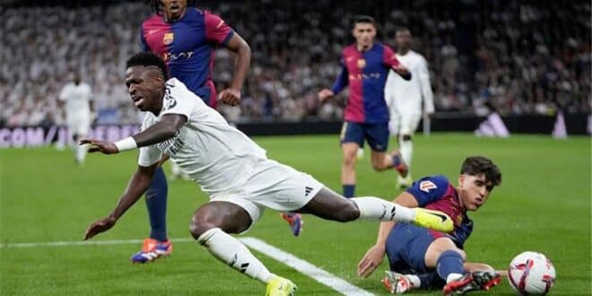 القنوات الناقلة لمباراة برشلونة وريال مدريد اليوم السبت في نهائي كأس ملك إسبانيا 2025/2024