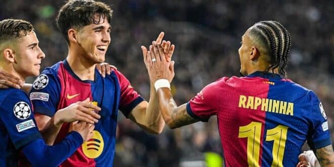 القنوات الناقلة لمباراة برشلونة وسيلتا فيجو اليوم السبت في الدوري الإسباني 2025/2024