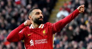 القنوات الناقلة لمباراة ليفربول وليستر سيتي اليوم الأحد في الدوري الإنجليزي 2025/2024