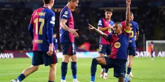 تشكيل برشلونة المتوقع ضد ريال مايوركا بالدوري الإسباني 2024-2025