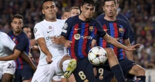 تشكيل برشلونة وإنتر ميلان الرسمي في دوري أبطال أوروبا 2025/2024.. بالقوة الضاربة للفريقين